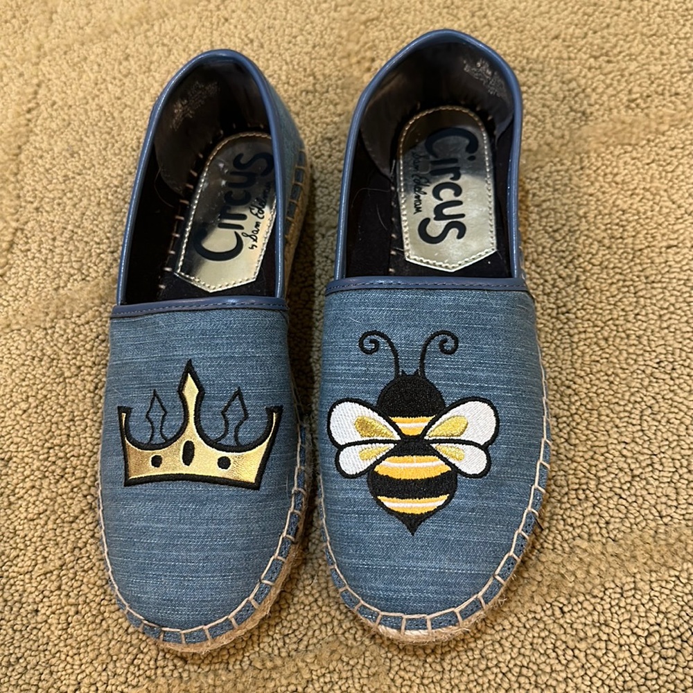 Sam Edelman Circus size 5.5 unworn “Queen Bee” espadrille